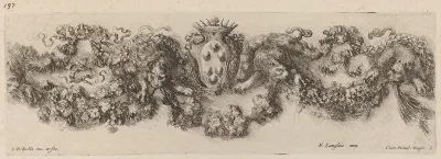 Festoon with Medici Coat of Arms, probably