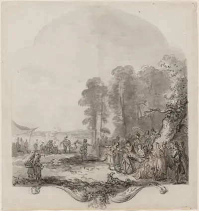 Fête Champêtre with Game of Hot Cockles (La Main Chaude)