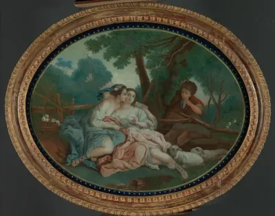 Fête galante scene