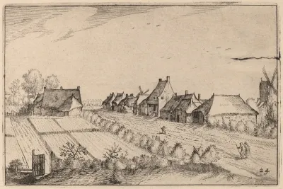 Fields and a Road