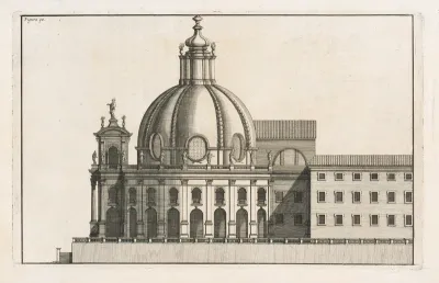 Fig.90. - Vnútorná výška okrúhleho kostola