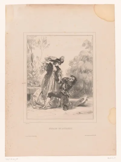 Figaro en Suzanne uit Le Mariage de Figaro