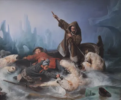 Fight with Polar Bears