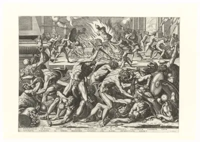 Fighting Gladiators
