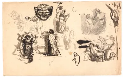 Figur- og kompositionsstudier