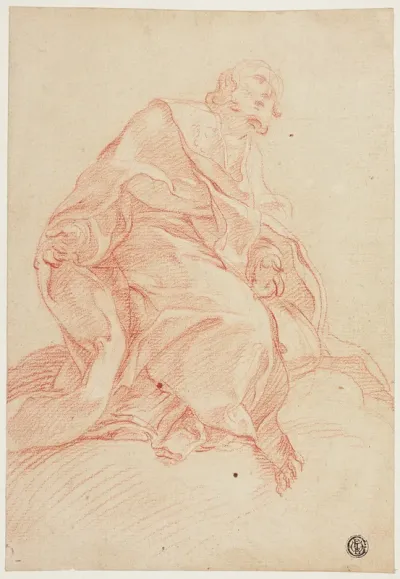 Figure of a Male Saint