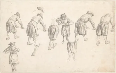 Figure Studies of Hosemen