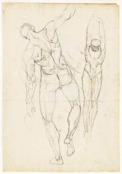 Figure Studies (recto and verso)