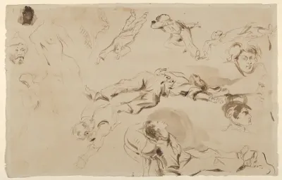 Figure Studies related to "Liberty Leading the People"