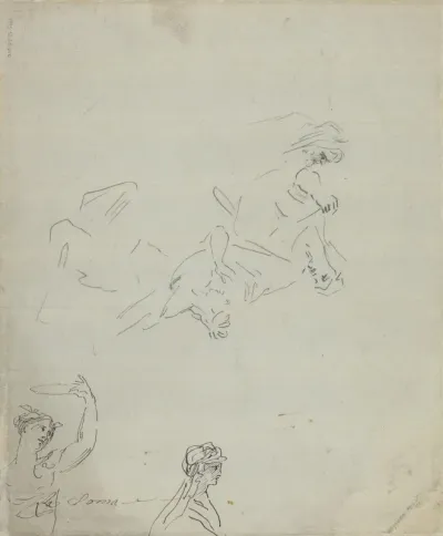 Figure Studies [verso]