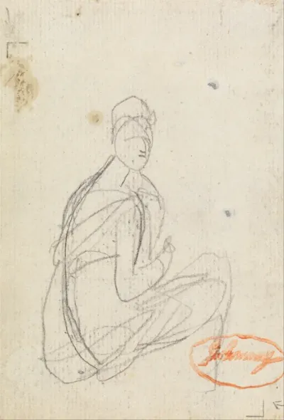 Figure Study of a Woman