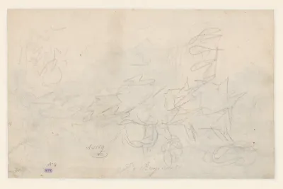 Figure with a Cow or Horse in a Landscape