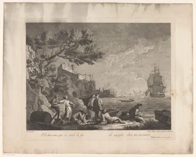Figuren aan zee