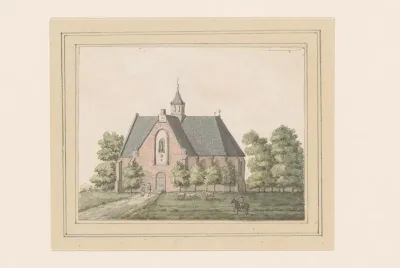 Figuren komen aanvliegen in een leeskabinet