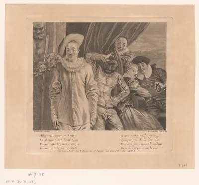 Figuren uit de Commedia dell'arte