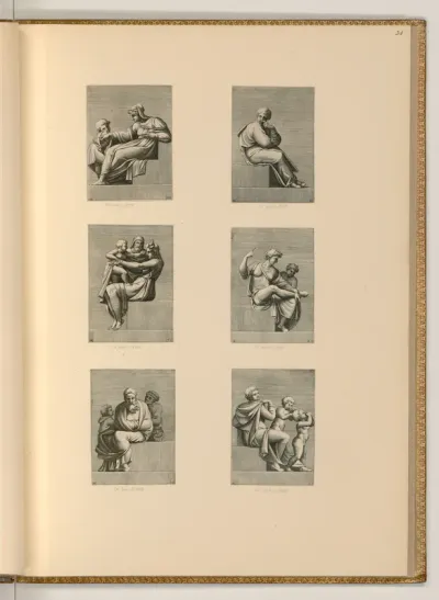 Figurenstudien (Sixtinische Kapelle)
