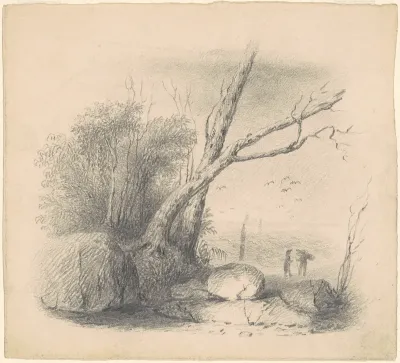 Figures by the Shore
