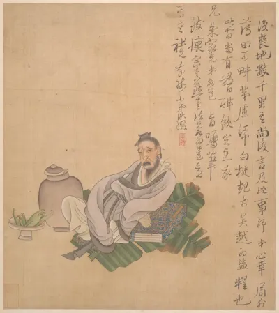 Figures, flowers, and landscapes