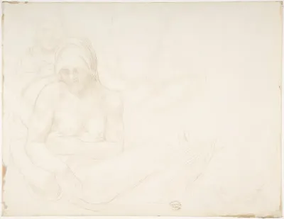 Figures from "The Deluge" of Michelangelo