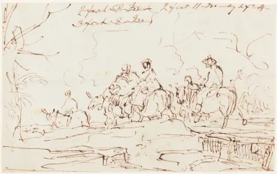 Figures in a Landscape [recto]