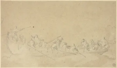 Figures in Boats
