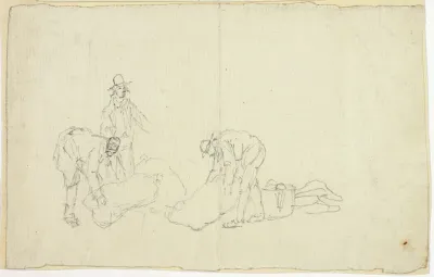 Figures with Market Goods