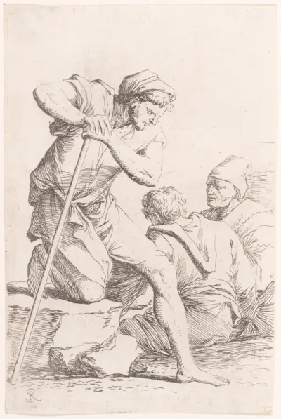 (Figurine Series) Two Men