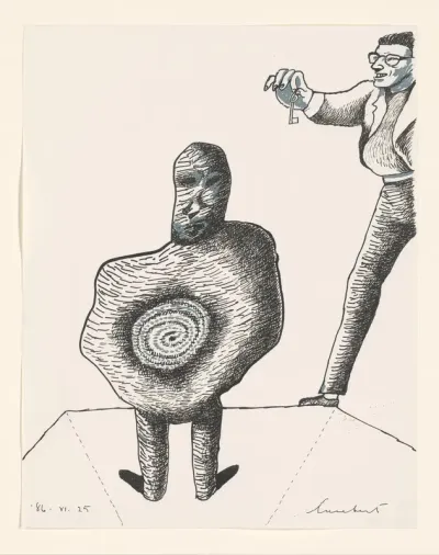 Figuur met spiraal