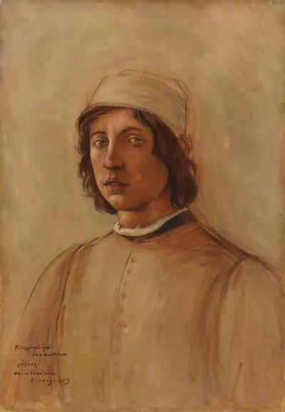 Filippo Lippi's Self-Portrait, copy