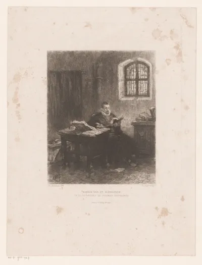 Filips van Marnix van Sint-Aldegonde in de gevangenis