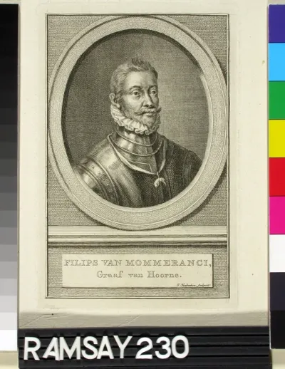 Filips van Mommeranci, Hoornen kreivi (1522-1568)