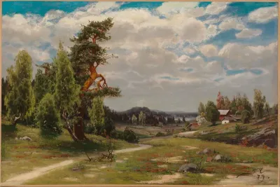 Finnish Landscape in Summer