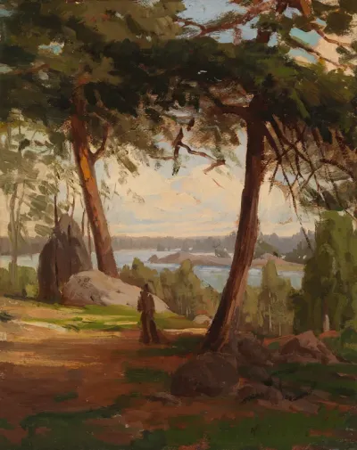 Finnish Landscape, sketch