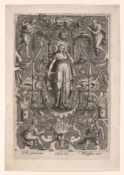 Fire, from The Four Elements