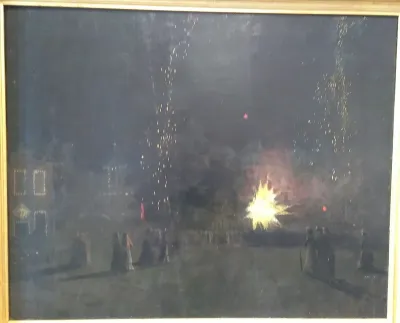 Fireworks, Cremorne Gardens