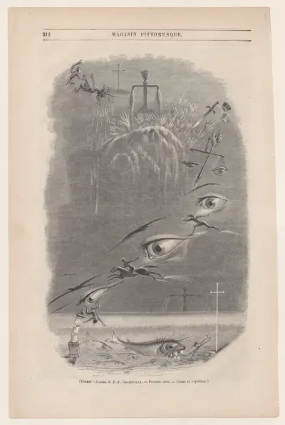 First Dream, from "Le Magasin Pittoresque"