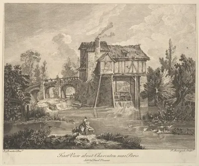 First View of Clarenton near Paris