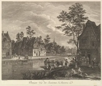 First View of the Environs of Antwerp (Premiere Vue des Environs d'Anvers)