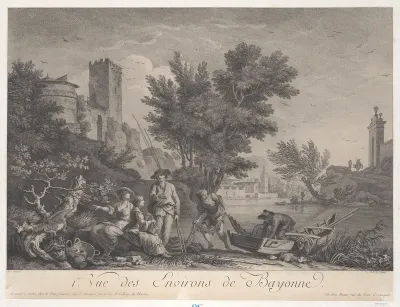 First View of the Surroundings of Bayonne
