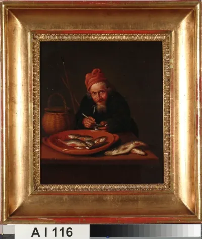 Fish Dealer, after Quiringh (Quirin) Gerritsz. van Brekelencam