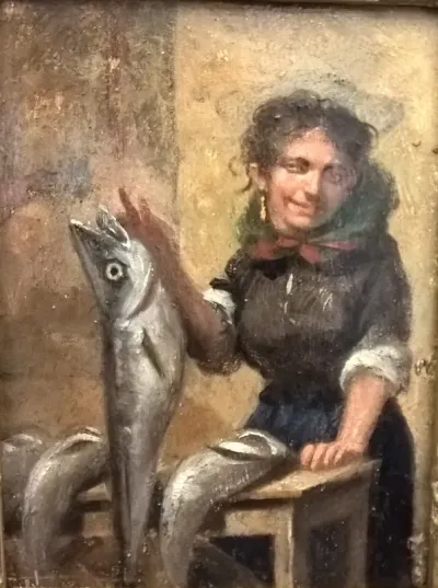 Fish seller