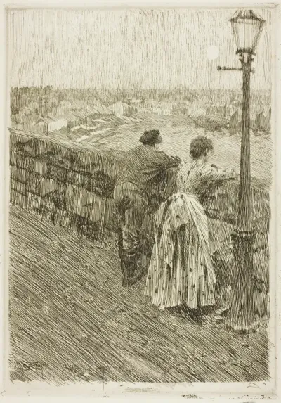 Fisherman at Saint Ives