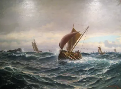 Fishermen at Kvitsøy