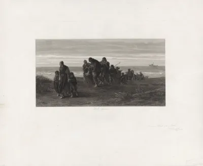 Fishermen Carrying a Drowned Man
