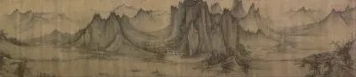 Fishermen on a Mountain Stream