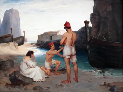 Fishermen on Capri