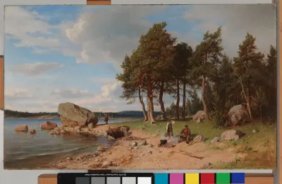 Fishermen on the Shore
