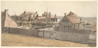 Fishermen's cottages at Hastings