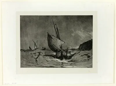 Fishing Boat in a Gale