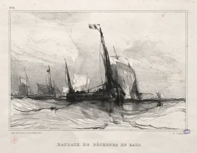 Fishing Boats at Anchor